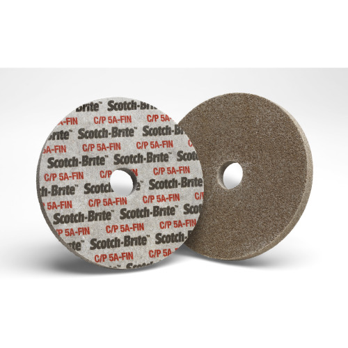 Scotch-Brite Cut and Polish Unitized Wheel CP-UW 5A Fine 2″ × 3/4″ × 1/4″